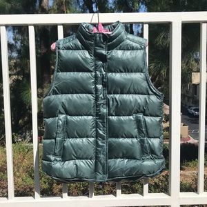 J. Crew puffer vest, EUC.